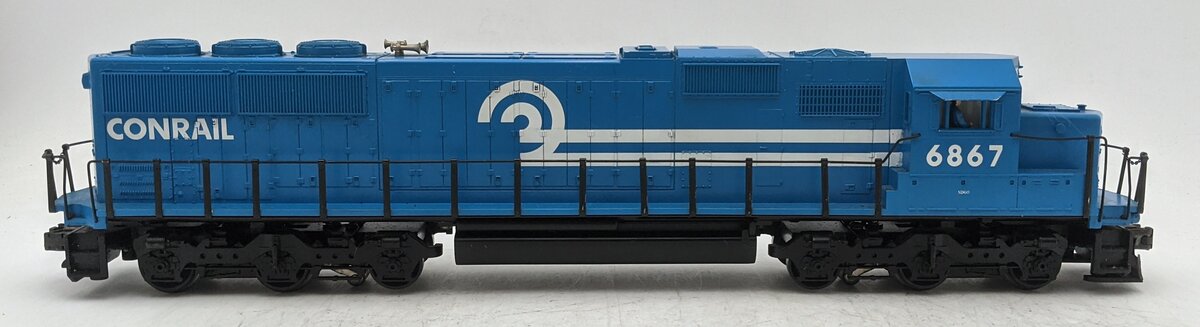 MTH 20-2118-1 O Conrail SD60 Diesel Engine w/PS1 #6867 VG/Box