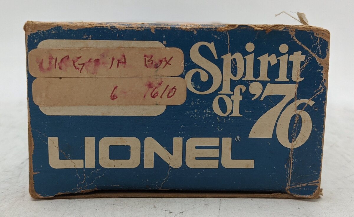 Lionel 6-7610 O Gauge State of Virginia Boxcar #7610 EX/Box