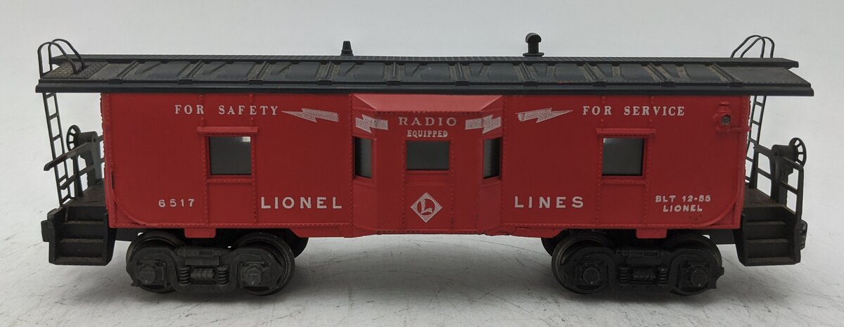 Lionel 6-29724 O Gauge PWC Lionel Lines Bay Window Caboose #6517