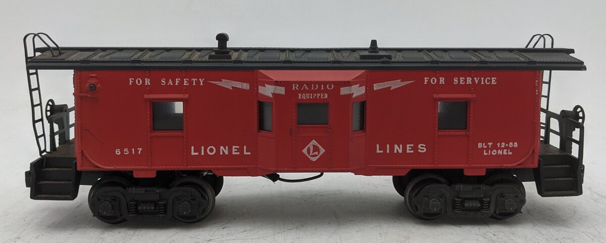 Lionel 6-29724 O Gauge PWC Lionel Lines Bay Window Caboose #6517