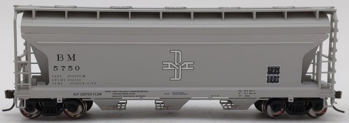 Atlas 20000468 HO Scale Boston & Maine Hopper Car #5750