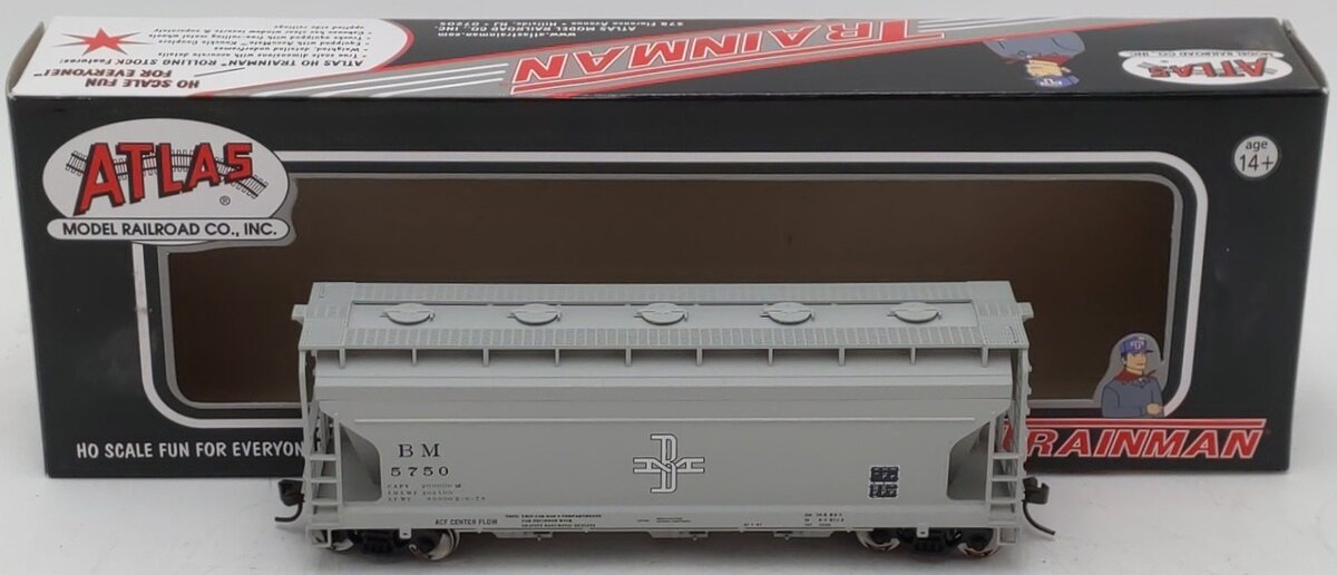 Atlas 20000468 HO Scale Boston & Maine Hopper Car #5750