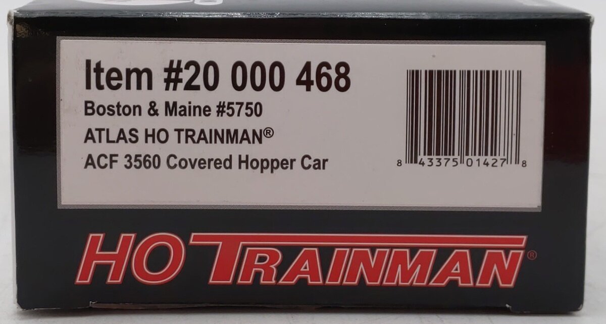 Atlas 20000468 HO Scale Boston & Maine Hopper Car #5750