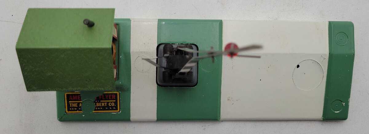 American Flyer 600 Vintage S Crossing Gate w/ Bell VG/Box