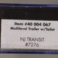 Atlas 40004067 N NJ Transit Hands Free Multi-Level Trailer #7276
