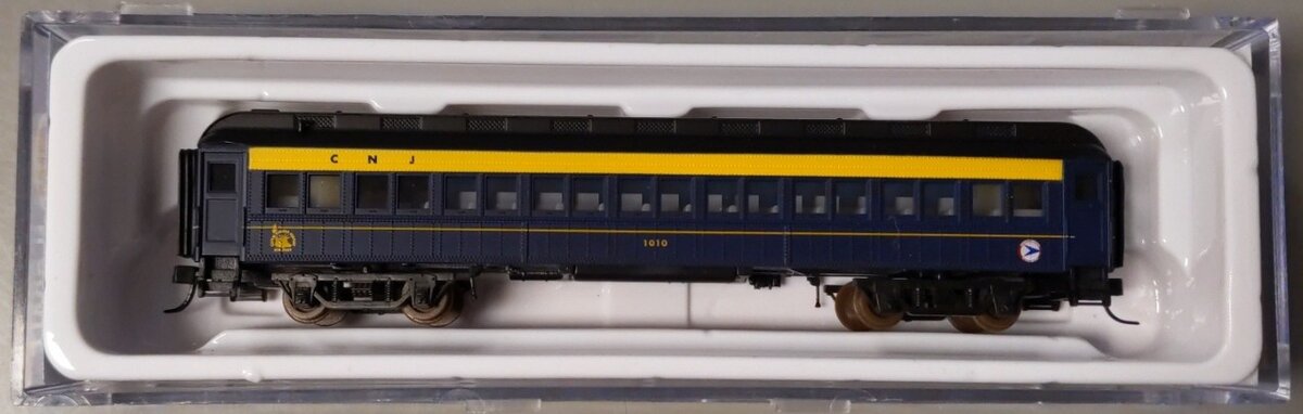 Atlas 50004224 N Central Railroad of New Jersey Trainman ACF 60' Passenger Coach
