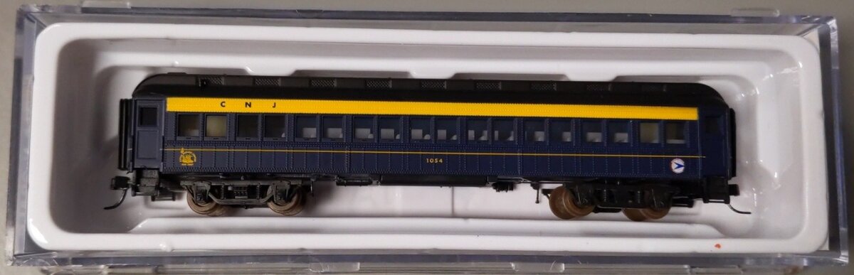 Atlas 50004225 N Central Railroad of New Jersey Trainman ACF 60' Passenger Coach