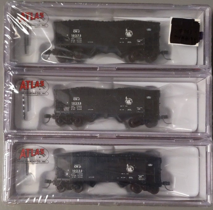 Atlas 50003110 N Jersey Central 2-Bay Offset Side Hopper #10275, #10298, #10333