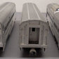 Lionel Vintage O Lionel Lines Aluminum Passenger Cars [3] VG
