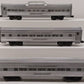 Lionel Vintage O Lionel Lines Aluminum Passenger Cars [3] VG