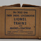 Lionel 2032 Vintage O Erie Alco AA Diesel Locomotive Set VG/Box