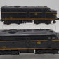 Lionel 2032 Vintage O Erie Alco AA Diesel Locomotive Set VG/Box