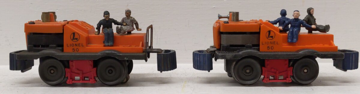 Lionel 50 Vintage O Gauge Postwar Motorized Gang Cars [2] VG