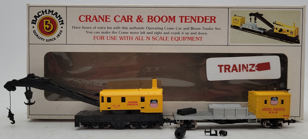 Bachmann 46611 N Union Pacific 250-Ton Operating Crane & Boom Car LN/Box