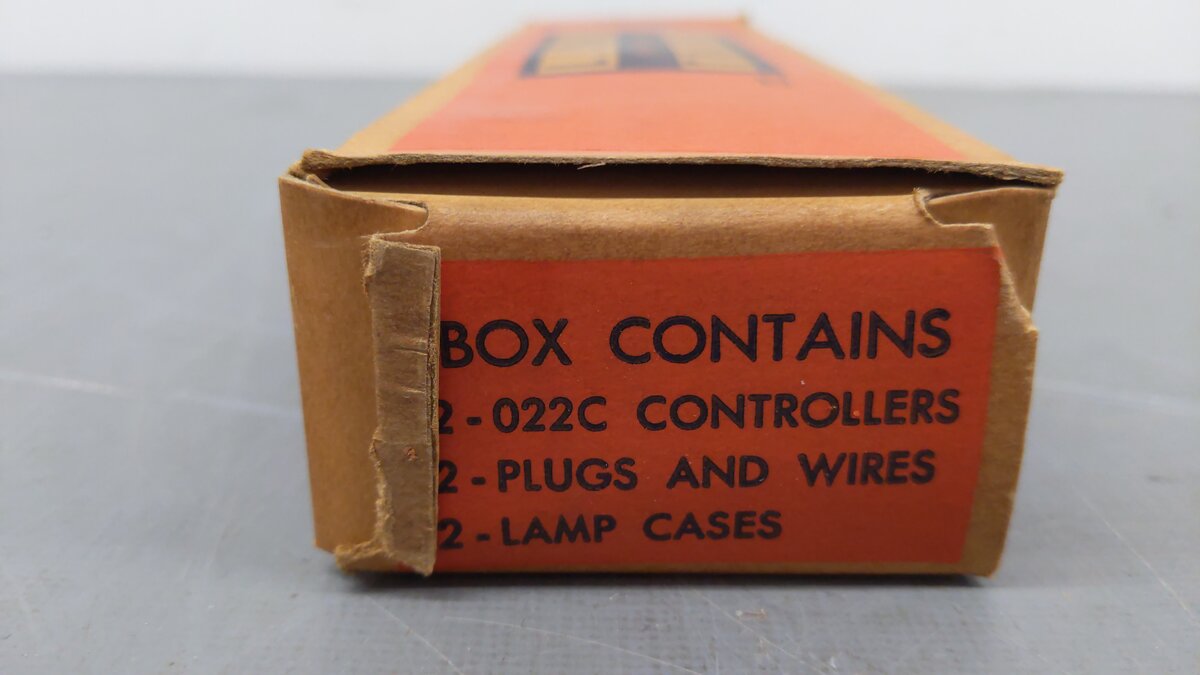 Lionel O22 Vintage O Left-Hand & Right-Hand Remote Control Switches (Pair of 2) VG