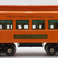 Lionel 710 Reproduction Orange Tinplate Pullman Car