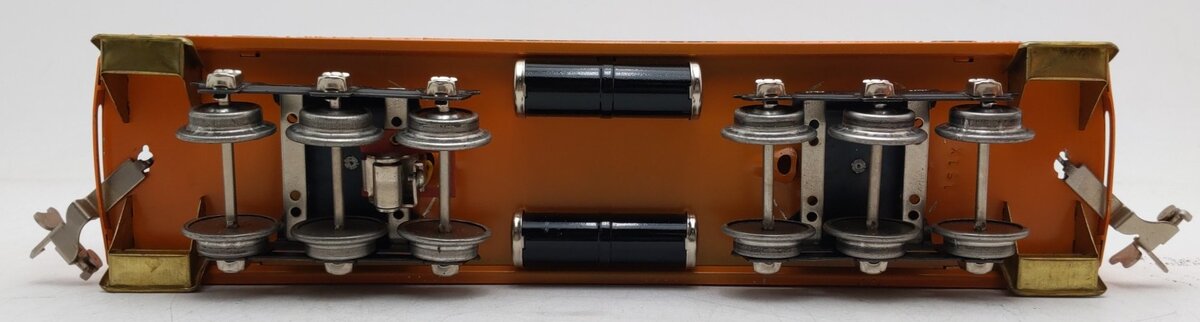 Lionel 710 Reproduction Orange Tinplate Pullman Car