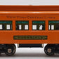 Lionel 710 Reproduction Orange Tinplate Pullman Car