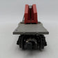 Lionel 6418 Vintage O 4 Truck Die-Cast Machinery Car with Pinkish Red Girders VG