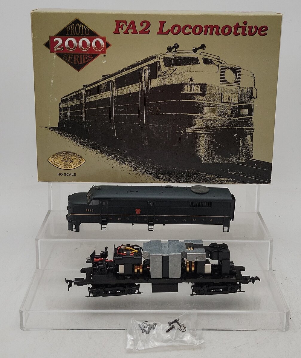 Proto 2000 8375 HO Scale Pennsylvania FA2 Powered Diesel Locomotive #9623 LN/Box
