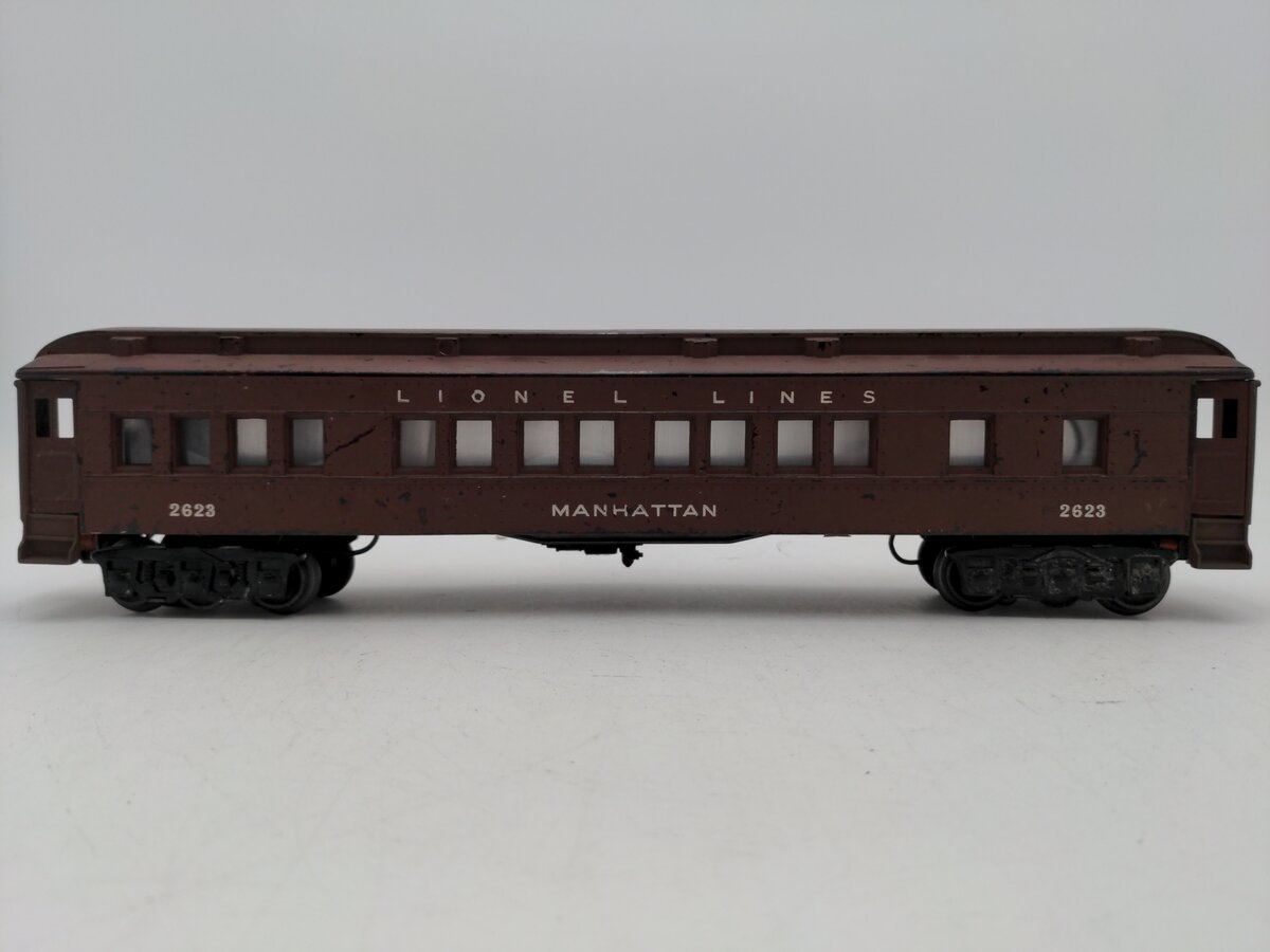 Lionel 2623 Vintage O Lionel Lines Manhattan Passenger Car VG