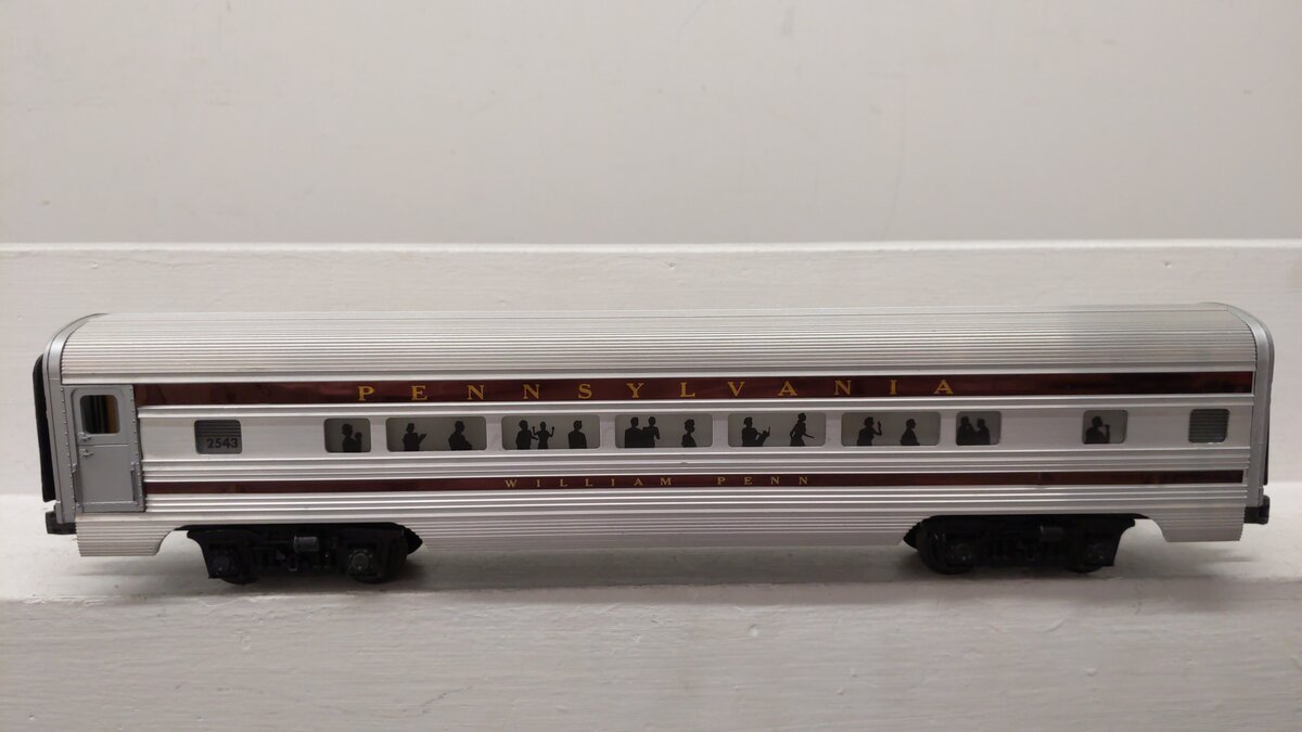 Lionel 2543 Vintage O Gauge Pennsylvania Aluminum 