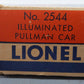 Lionel 2544 Vintage O Pennsylvania Molly Pitcher Aluminum Pullman Car VG/Box