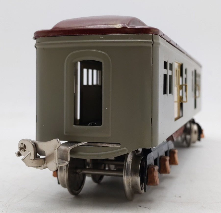 Williams 1696 O Ives Reproduction Tinplate Baggage Car VG