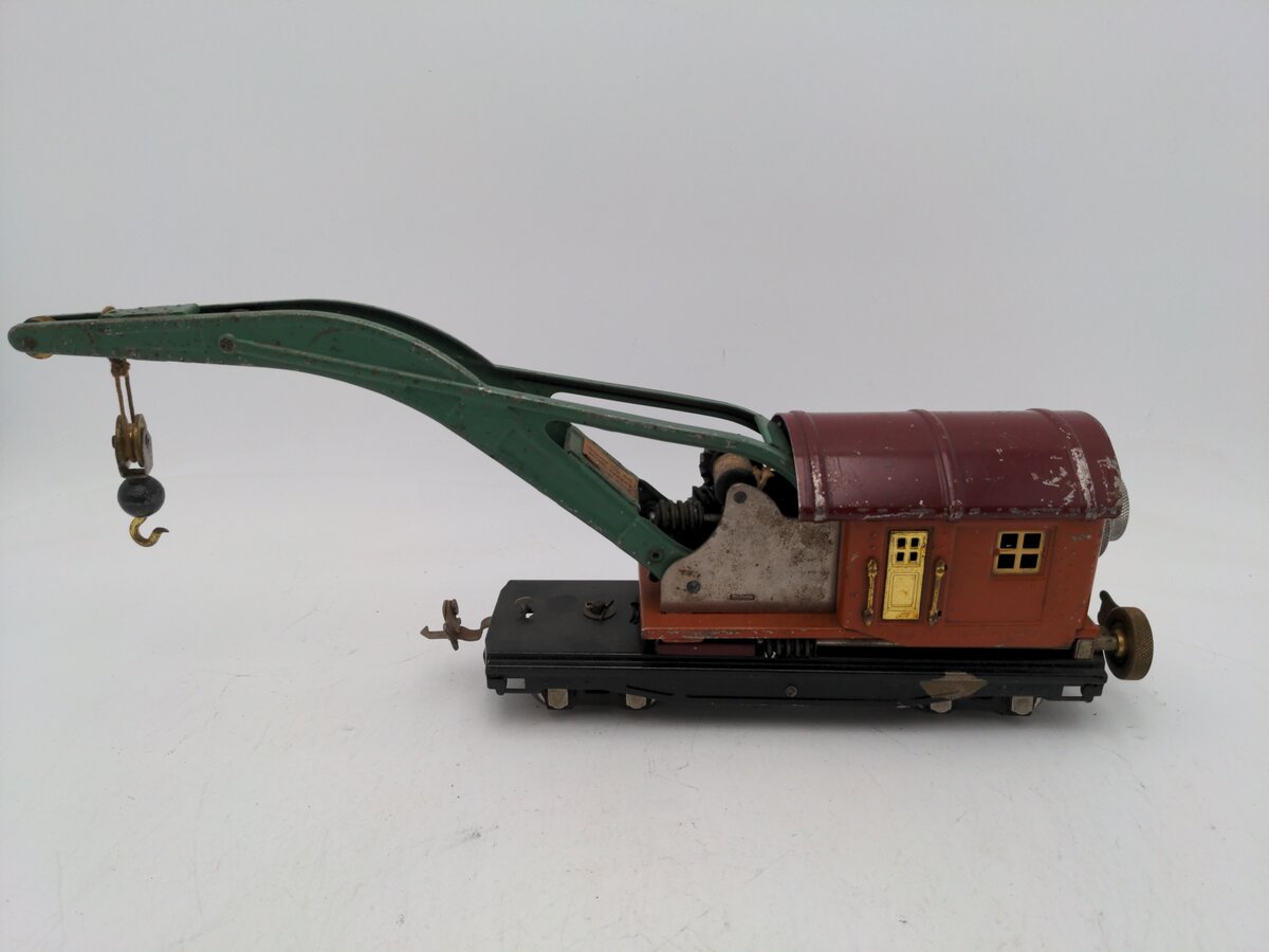 Lionel 810 Vintage O Operating Tinplate Crane VG