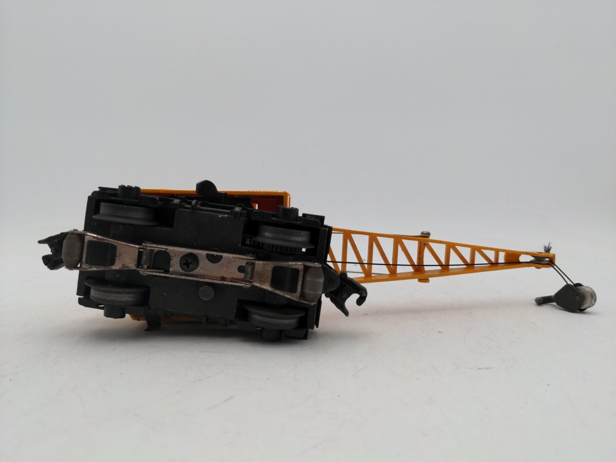 Lionel 3360 Vintage O Gauge Postwar Operating Burro Crane Car VG