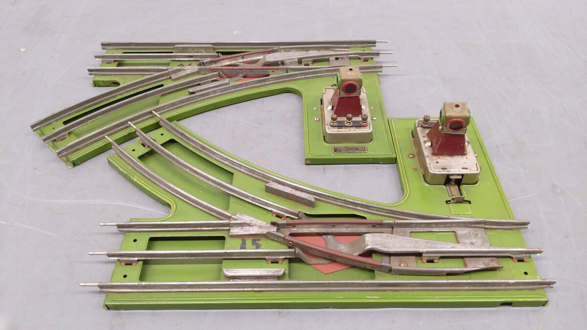 Lionel 222 Vintage Standard Gauge Electric Control Switches (Pair)