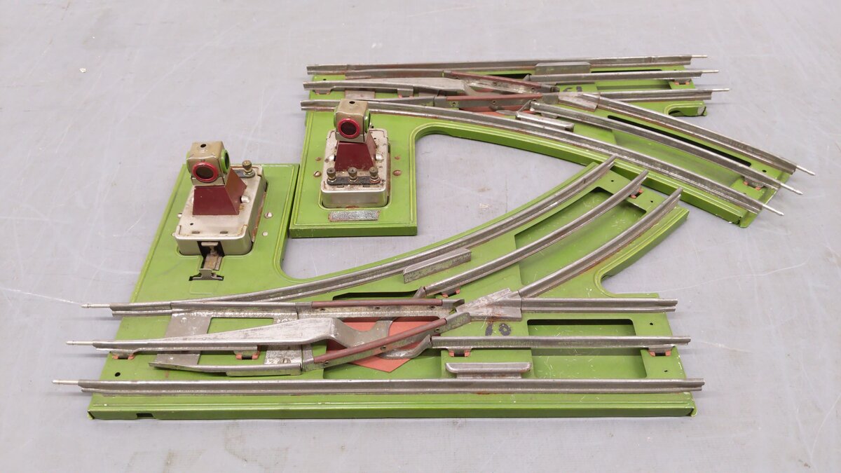 Lionel 222 Vintage Standard Gauge Electric Control Switches (Pair)