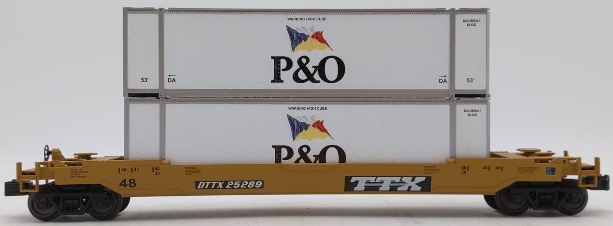 MTH 30-76627 O TTX Husky Stack Car