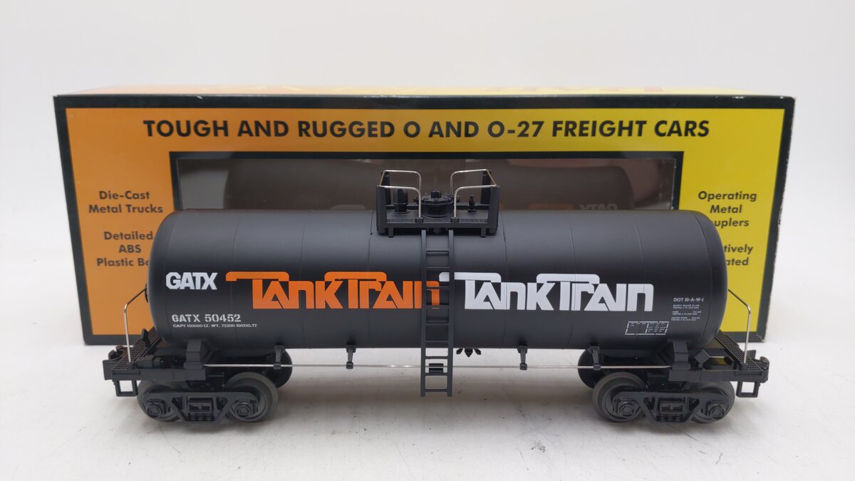 MTH 30-73464 O Tank Train Modern Tank Car #50452