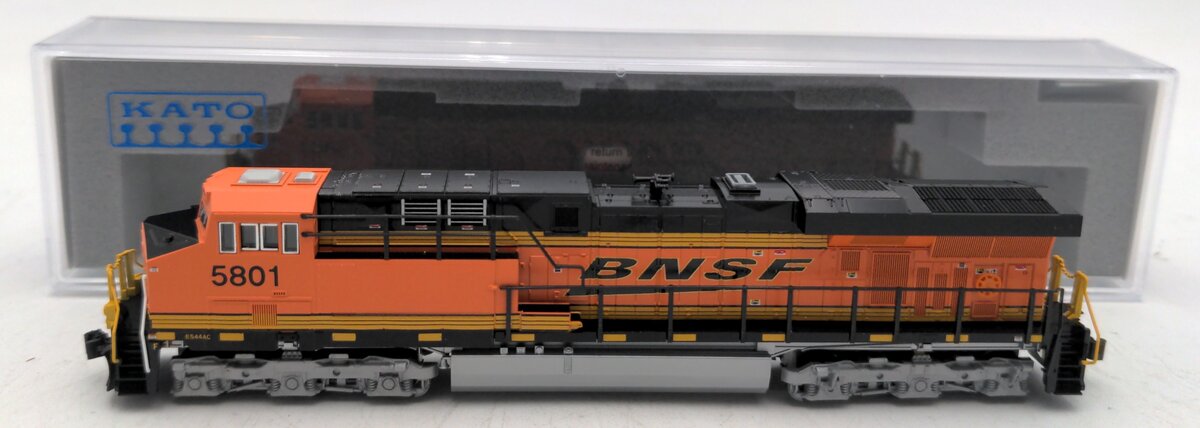 Kato 176-8952-S N BNSF GE ES44AC Diesel Locomotive with ESU LokSound #5801