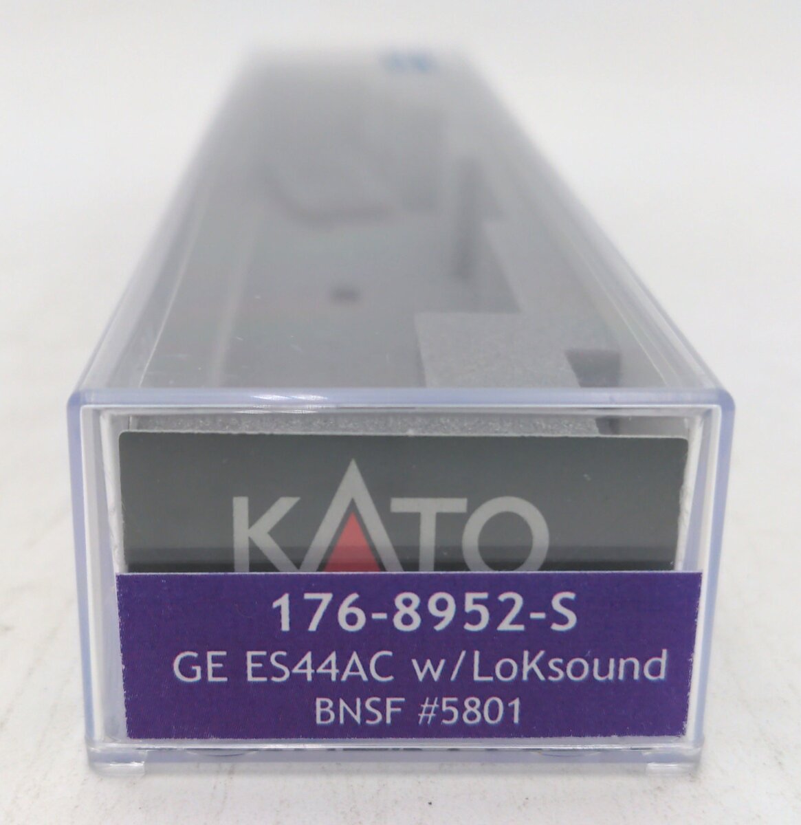 Kato 176-8952-S N BNSF GE ES44AC Diesel Locomotive with ESU LokSound #5801