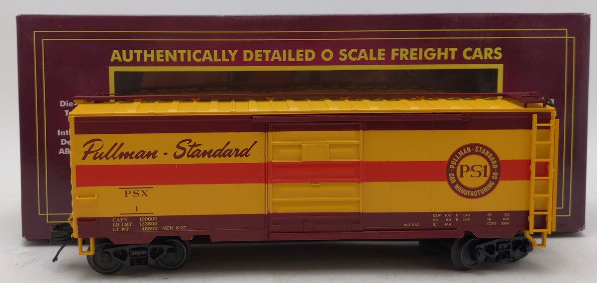 MTH 20-93900 O Gauge MTHRRC 2020 Pullman Standard 40' Boxcar #1 LN/Box