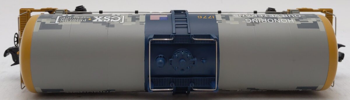MTH 30-73583 O CSX Veterans RailKing Modern Tank Car #1776