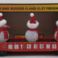 MTH 30-72210 O Christmas Gondola Car w/ LED Christmas Lights & Lighted Snowmen