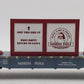 MTH 30-76736 O North Pole Flatcar with Lighted Christmas Trees