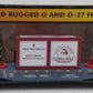 MTH 30-76736 O North Pole Flatcar with Lighted Christmas Trees