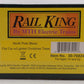 MTH 30-76824 O North Pole RailKing  Flatcar with Lighted Christmas Trees