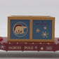 MTH 30-76824 O North Pole RailKing  Flatcar with Lighted Christmas Trees