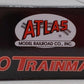 Atlas 20005082 HO Scale Union Pacific Bulkhead Flat Car #262218