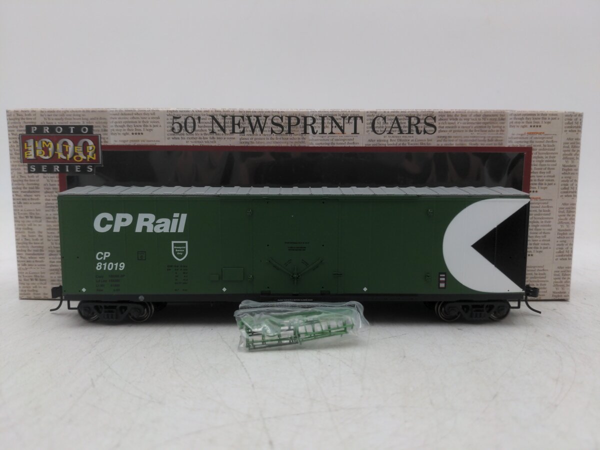 Proto 1000 300534 HO Canadian Pacific Boxcar #81019 LN/Box