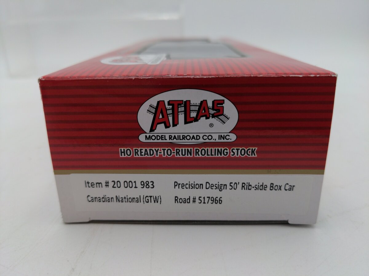 Atlas 20001983 HO Scale Grand Trunk Western Box Car #517966