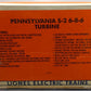 Lionel 6-18010 O PRR 6-8-6 Turbine Steam Locomotive & Tender with RS #6200 EX/Box