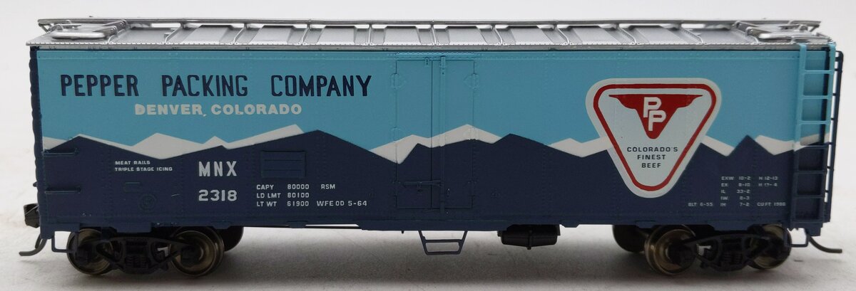 InterMountain 45538-18 HO Pepper Packing Co. Refrigerator Car #2318 LN/Box