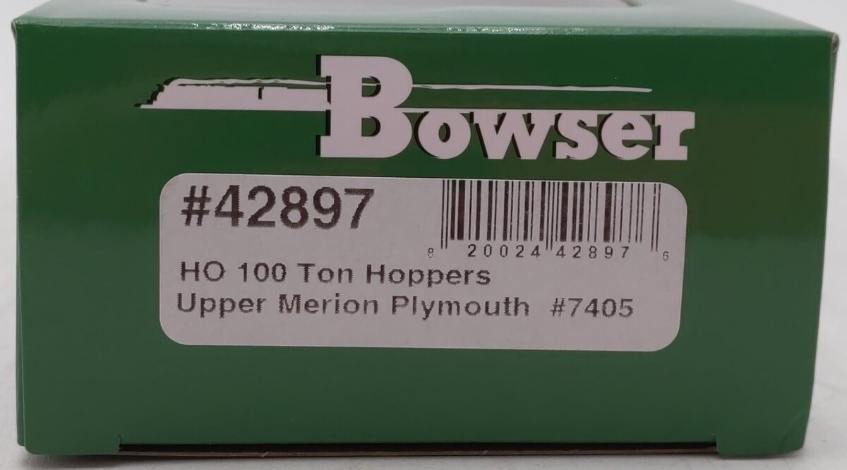 Bowser 42897 HO Scale First Union Rail Hopper #7405