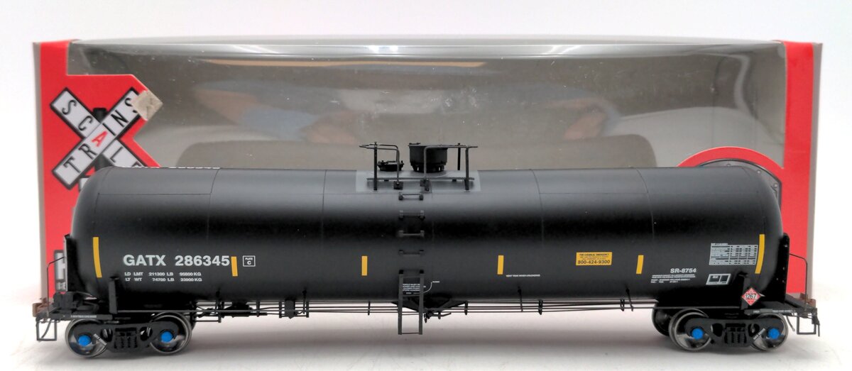 Scale Trains SXT30094 HO GATX Trinity Rail 31,000 Crude Oil Tank Car #286345
